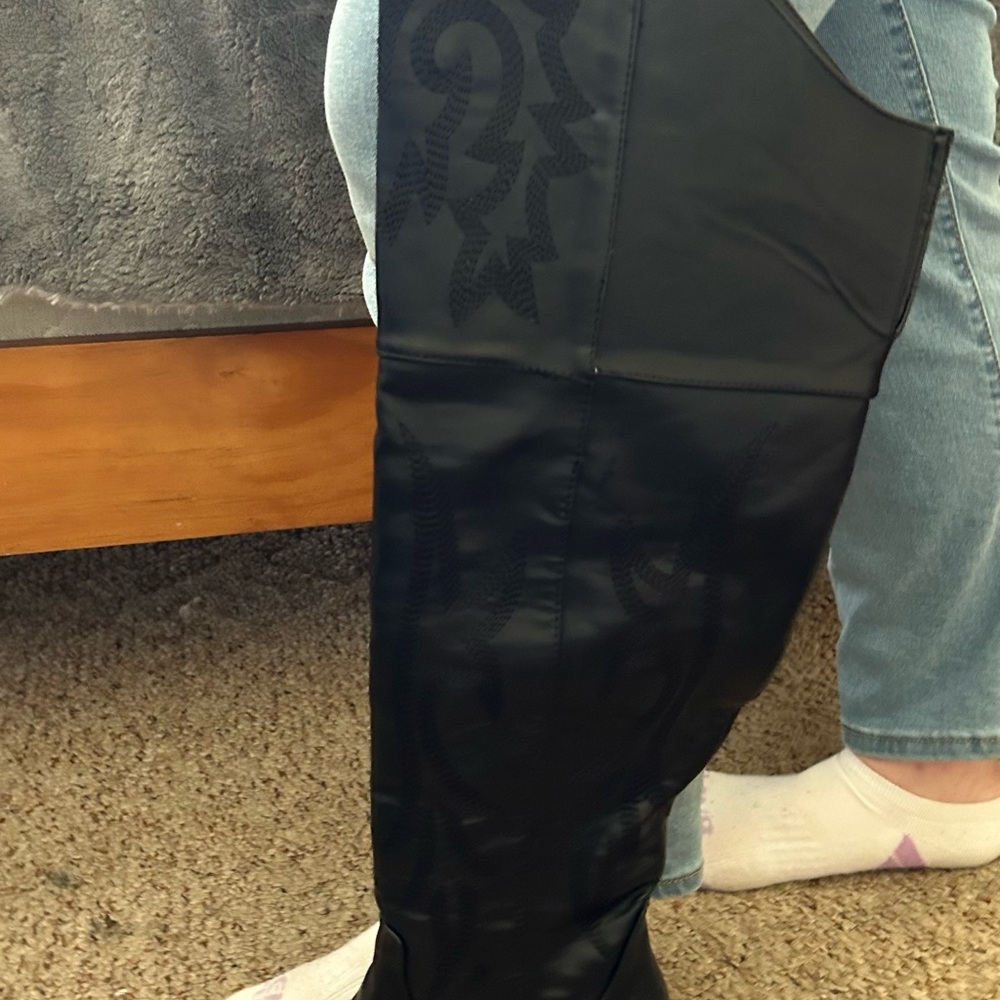 Black Over the Knee Boots